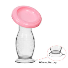 Load image into Gallery viewer, 100ml Silicone Manual Breast Pump Accessories Maternal Milk Collector Holder Baby Breastfeeding Bottle Puerperal Nursing Pump