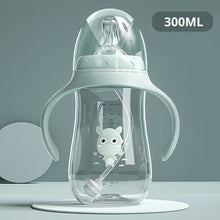 Load image into Gallery viewer, Baby bottles Drinking Cup Feeding Bottle Wide-Caliber Multifunctional Drinking Milk Drinking Water Dual-use Bottle BPA Free