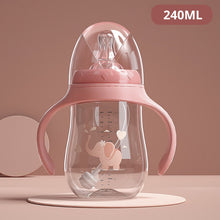 Load image into Gallery viewer, Baby bottles Drinking Cup Feeding Bottle Wide-Caliber Multifunctional Drinking Milk Drinking Water Dual-use Bottle BPA Free