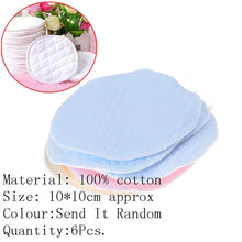 Load image into Gallery viewer, 4/6/10/12PCS Washable Breathable Absorbency Breast Pads Anti-overflow Maternity Nursing Pad Baby Feeding Breastfeeding Mom
