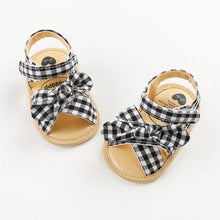 Load image into Gallery viewer, Fashion Newborn Infant Baby Girls Princess Shoes Bowknot Toddler Summer Sandals PU Non-slip Shoes 0-18M
