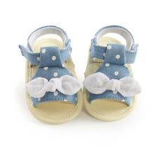 Load image into Gallery viewer, Fashion Newborn Infant Baby Girls Princess Shoes Bowknot Toddler Summer Sandals PU Non-slip Shoes 0-18M
