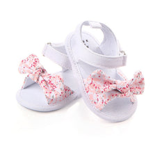 Load image into Gallery viewer, Fashion Newborn Infant Baby Girls Princess Shoes Bowknot Toddler Summer Sandals PU Non-slip Shoes 0-18M
