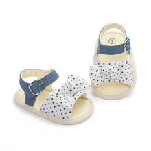 Load image into Gallery viewer, Fashion Newborn Infant Baby Girls Princess Shoes Bowknot Toddler Summer Sandals PU Non-slip Shoes 0-18M
