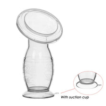 Load image into Gallery viewer, 100ml Silicone Manual Breast Pump Accessories Maternal Milk Collector Holder Baby Breastfeeding Bottle Puerperal Nursing Pump
